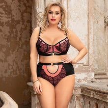 Load image into Gallery viewer, Come here dear  Lace Bra Set Plus Size