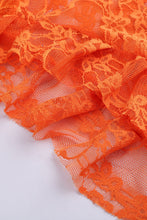 Load image into Gallery viewer, Lace Tube Top and Frill Trim Panty Lingerie Set