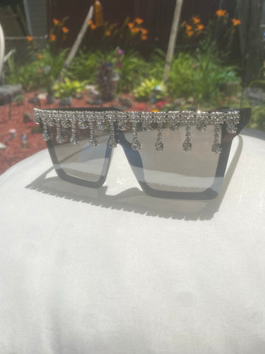 Black ice glam glasses