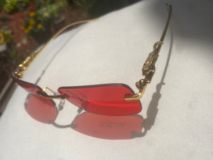 Red hot Men sunglasses